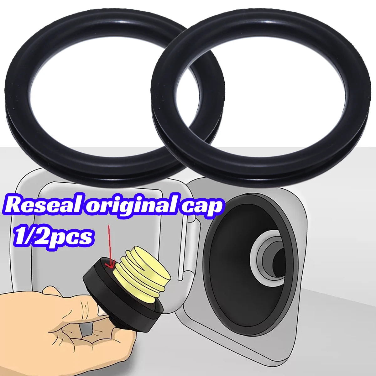Tank O-Ring Seal - 1/2 шт. уплотнение крышки бака для