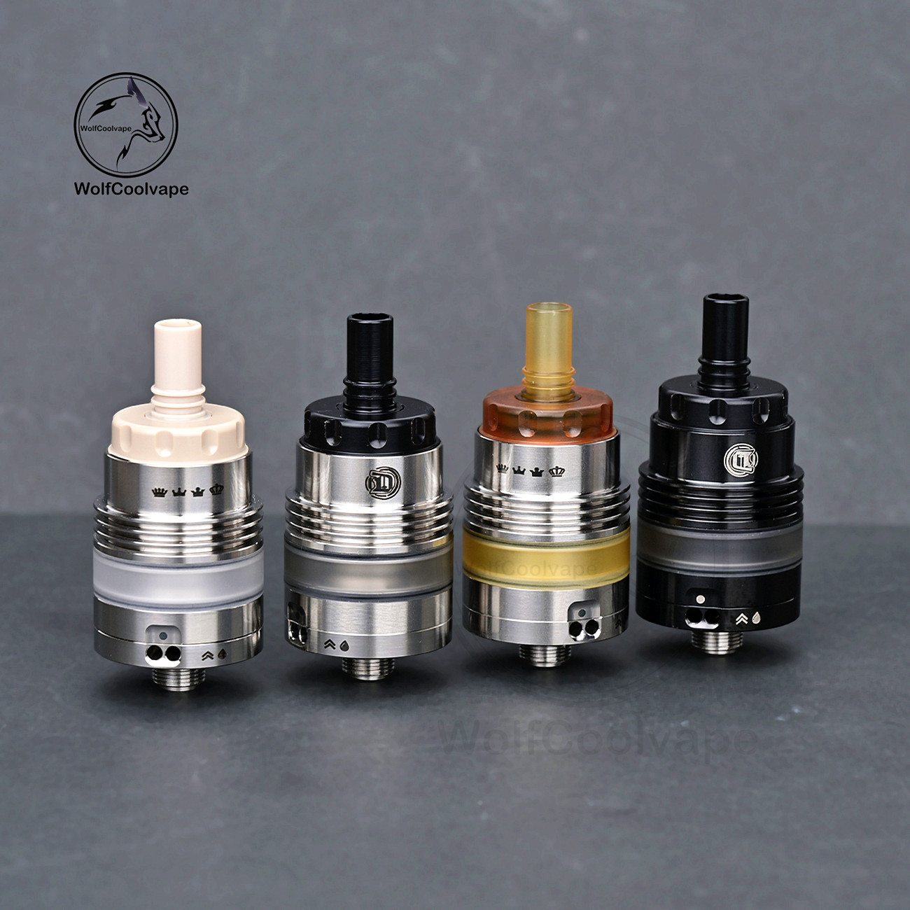 Vaping Air - Распылитель Wolfcoolvape Monarchy OST RTA, серебряный