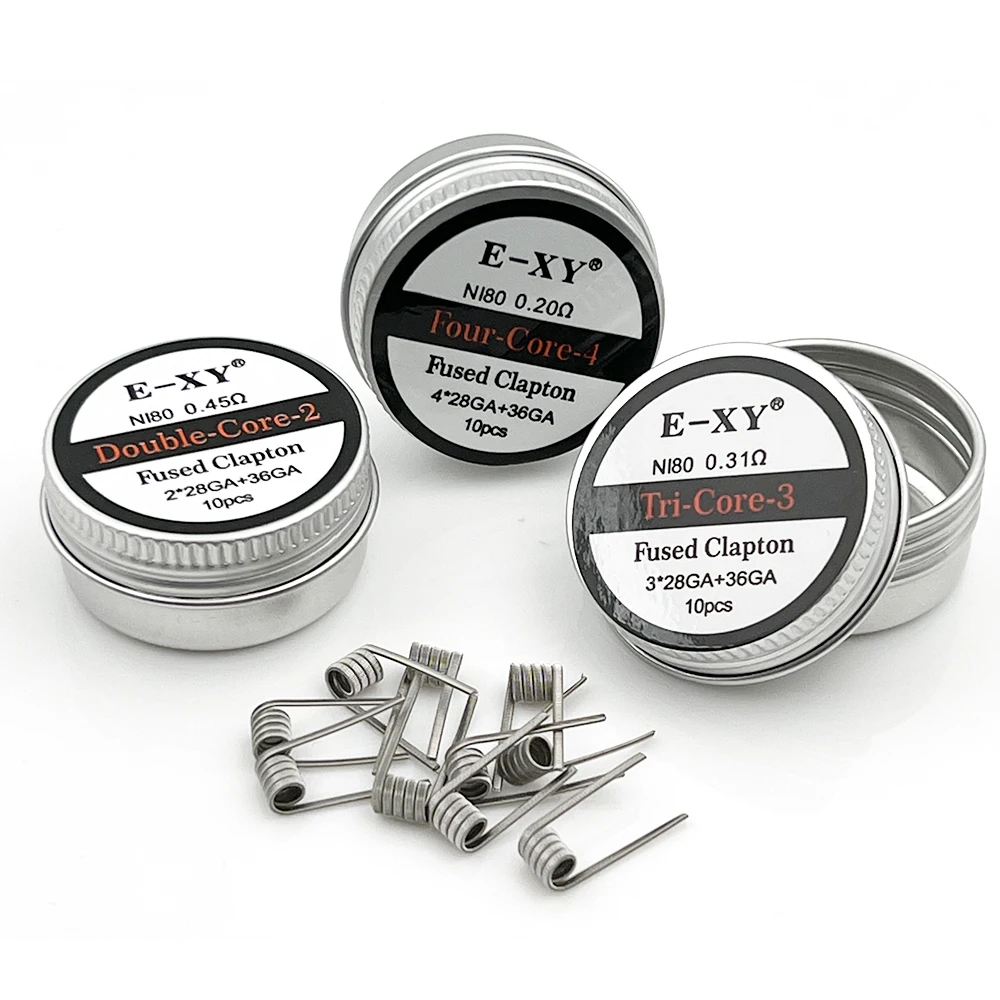 Coil Building Kit - 10 шт./кор. Ni80, готовая катушка с