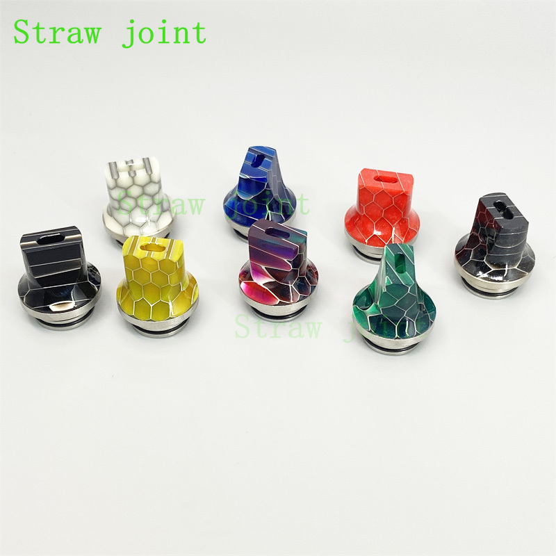1 шт. 810 плоский горлышко из  – обзор и цена Drip Tip Resin