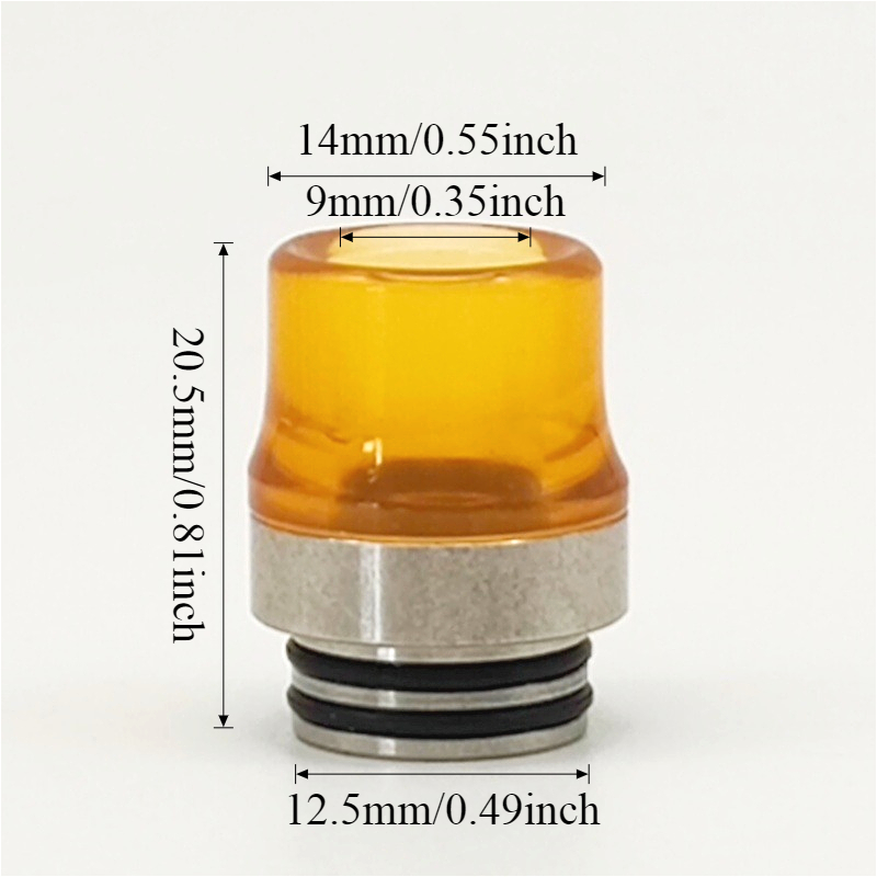 1 шт. Мундштук из нержавеющей  – обзор и цена Drip Tip Resin
