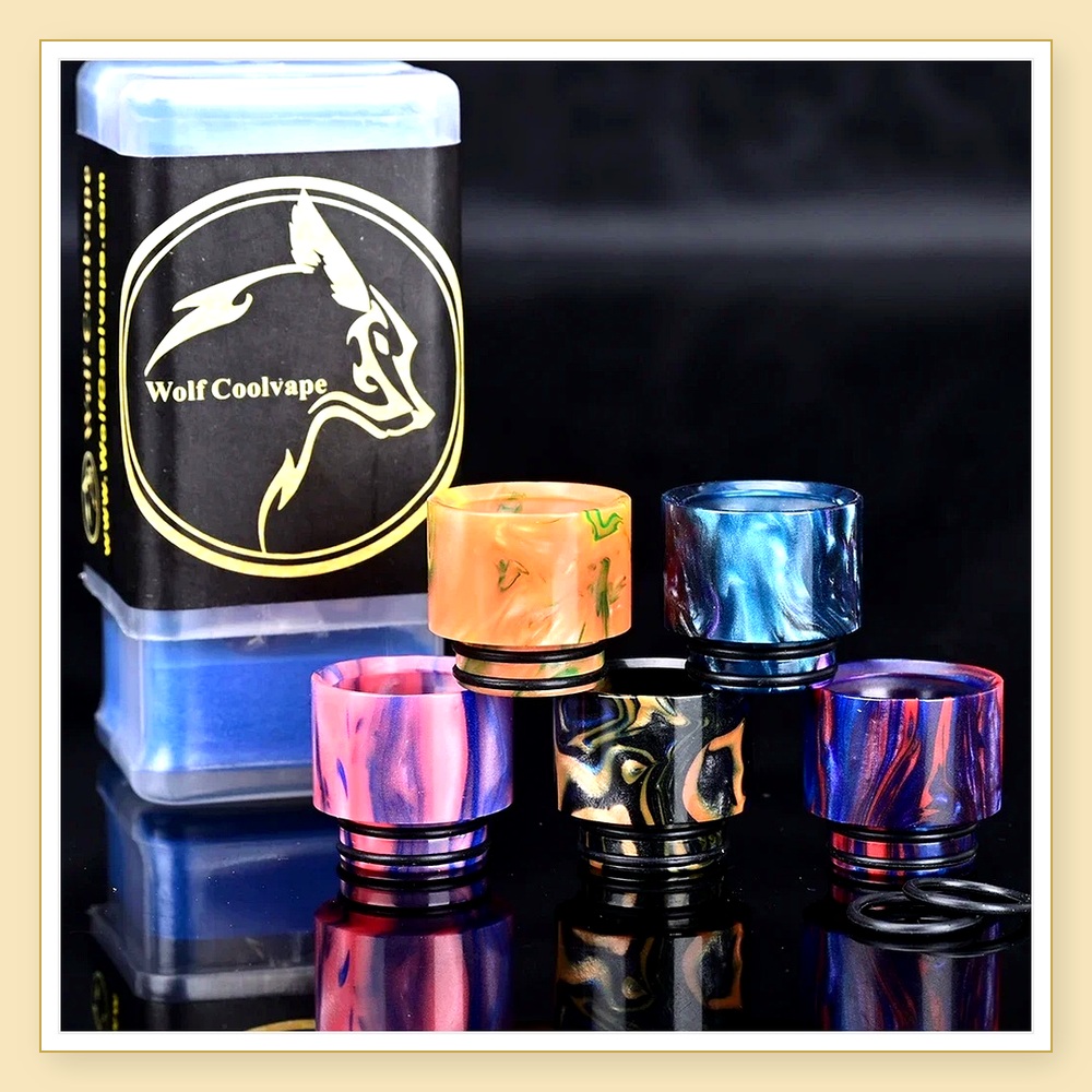 Наконечники Wolfcoolvape 810 D – обзор и цена Drip Tip Resin