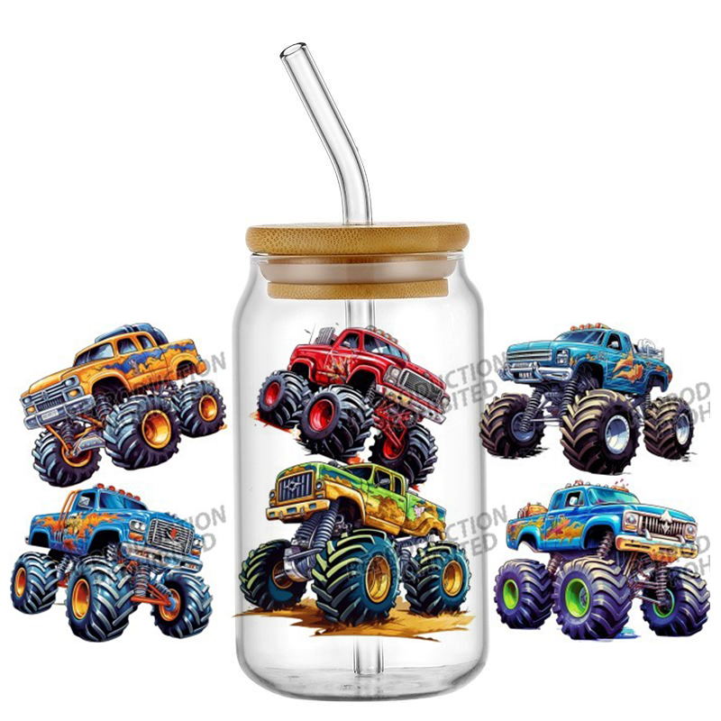 Дизайн наклеек Monster Truck,  – обзор и цена Rdta Tank Glass