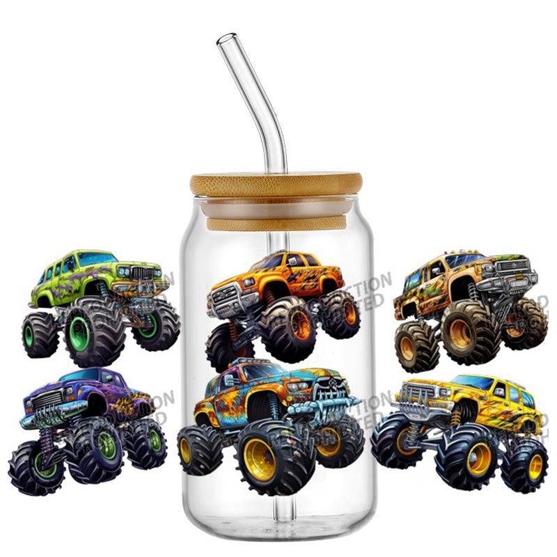 Дизайн наклеек Monster Truck,  – обзор и цена Rdta Tank Glass