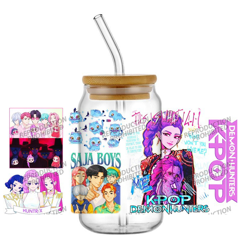 Наклейки Saja Boys K-POP Team  – обзор и цена Rdta Tank Glass