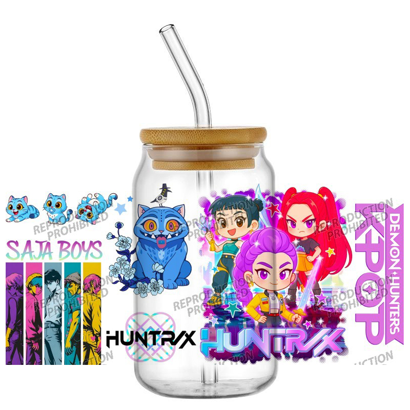 Наклейки Saja Boys K-POP Team  – обзор и цена Rdta Tank Glass