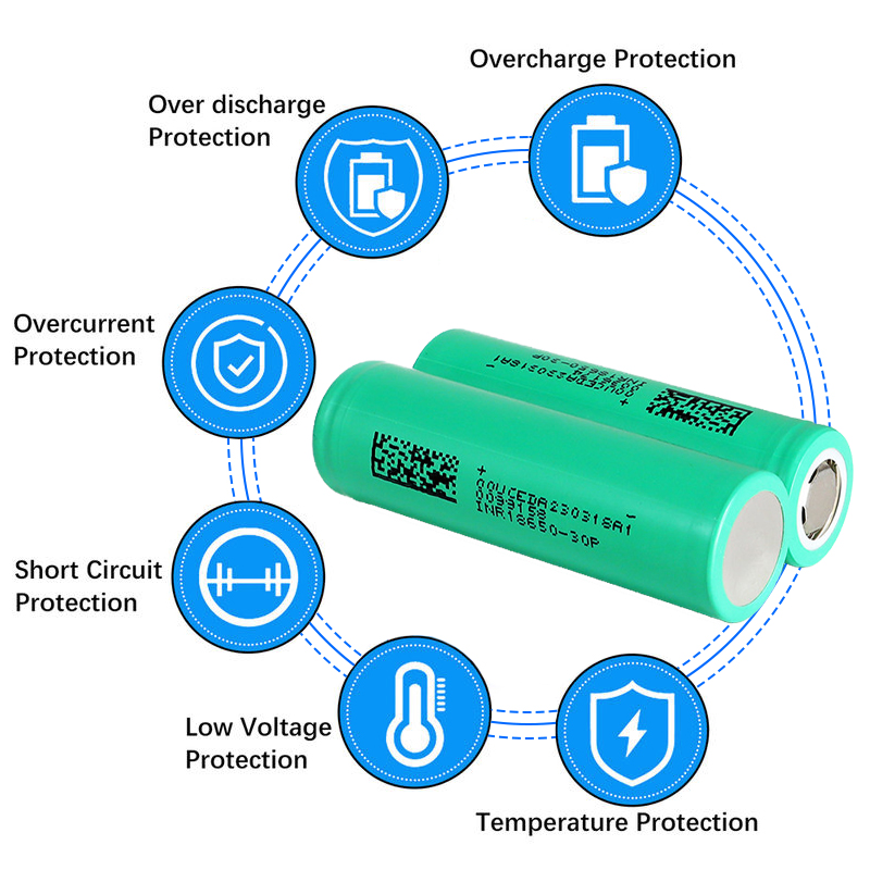 10 шт. DMEGC 30P INR18650 3000 – обзор и цена Vape Battery 18650