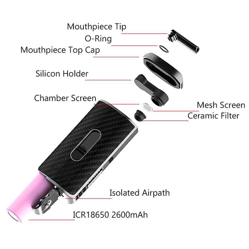 Оригинальный испаритель для су – обзор и цена Vape Battery 18650